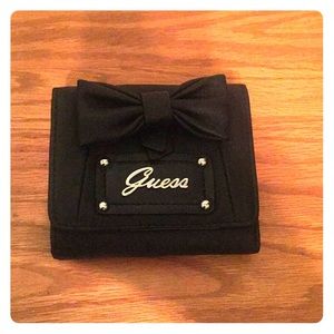 Black Guess Bow Wallet